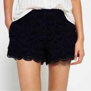 ZARA Crocheted Lace Shorts